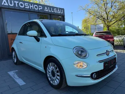 Usata Fiat 500 Lounge 86 CV (63 kW) 2016 Verde Utilitaria