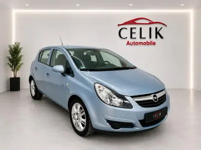Gebraucht Opel Corsa 90 PS (66 kW) 2008 Blau Kleinwagen