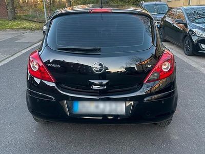Gebraucht Opel Corsa 80 PS (58 kW) 2008 Schwarz Kleinwagen
