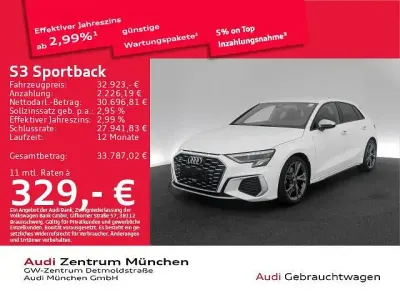 Gebraucht Audi S3 Sport 310 PS (228 kW) 2023 Ibisweiß Limousine