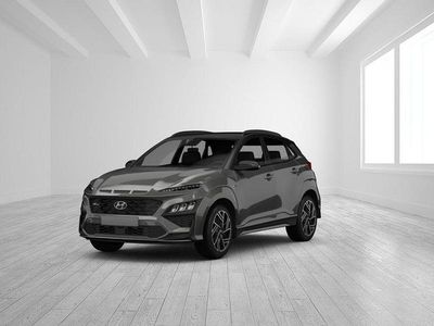 Gebraucht Hyundai Kona N Line 199 PS (146 kW) 2022 Cyber grey / phantom blac SUV