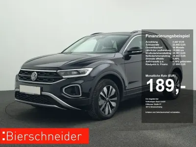 Gebraucht VW T-Roc Life 150 PS (110 kW) 2025 Schwarz SUV
