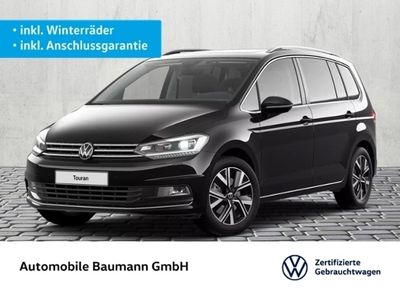 Gebraucht VW Touran Highline 150 PS (110 kW) 2024 Schwarz Van / Kleinbus