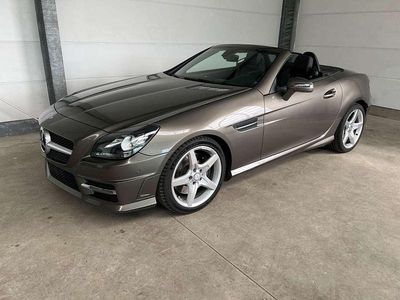 Gebraucht Mercedes SLK200 AMG 184 PS (135 kW) 2013 Indiumgrau Cabrio