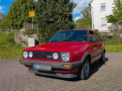 Gebraucht VW Golf II GTI 112 PS (82 kW) 1989 Rot Kleinwagen