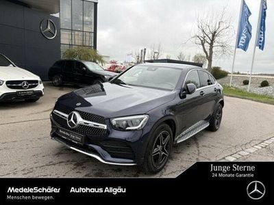 Usata Mercedes GLC400d AMG 330 CV (242 kW) 2021 Blu Coupé