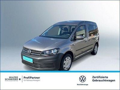 Gebraucht VW Caddy Trendline 125 PS (91 kW) 2017 Beige Van / Kleinbus