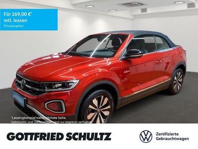 Gebraucht VW T-Roc Cabriolet Goal 116 PS (85 kW) 2025 Rot Cabrio