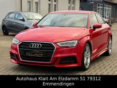 Używany Audi A3 S-Line 116 KM (85 kW) 2019 Czerwony Sedan/Limuzyna