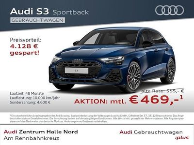 Second-hand Audi S3 Ambiente 333 CP (244 kW) 2024 Albastru Berlinǎ