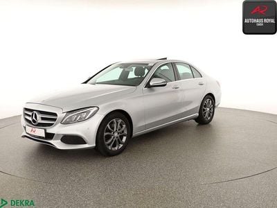 Usata Mercedes C200 Avantgarde 184 CV (135 kW) 2017 Argento Berlina