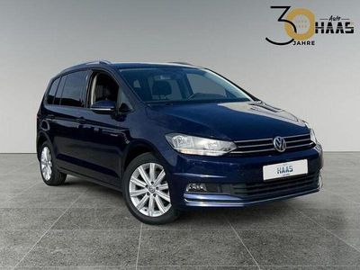 Gebraucht VW Touran Sound 150 PS (110 kW) 2017 Blau Van / Kleinbus