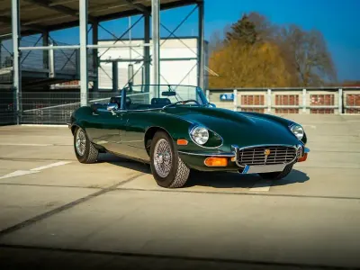 Gebraucht Jaguar E-Type 268 PS (197 kW) 1973 Grün Cabrio