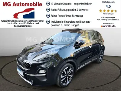 Gebraucht Kia Sportage Platinum 185 PS (136 kW) 2021 Schwarz SUV