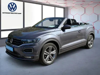 Gebraucht VW T-Roc Cabriolet R-line 150 PS (110 kW) 2022 Grau Cabrio