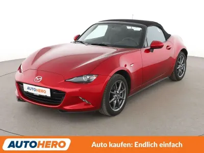 Gebraucht Mazda MX5 Prime-Line 132 PS (97 kW) 2019 Rot Cabrio