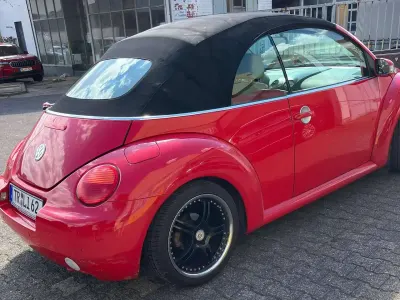 Gebraucht VW New Beetle Cabriolet 101 PS (74 kW) 2003 Rot Cabrio
