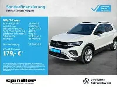 Gebraucht VW T-Cross Goal 116 PS (85 kW) 2025 Ascotgrau SUV