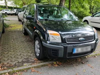 Gebraucht Ford Fusion 80 PS (58 kW) 2007 Schwarz Kleinwagen