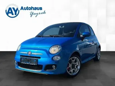Brugt Fiat 500S Sport 130 HK (95 kW) 2015 Blå Hatchback