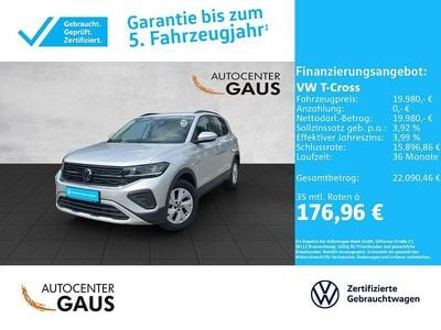 Silber Gebraucht 2024 VW T-Cross Life SUV | 19.980 € (Guter Preis)
