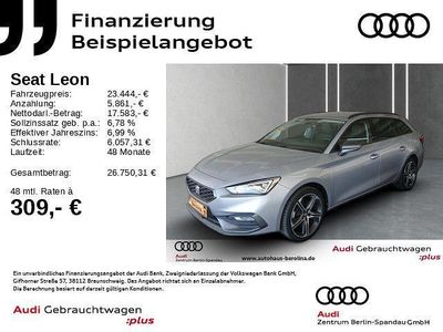 Gebraucht Seat Leon ST FR 204 PS (150 kW) 2023 Silber Kombi
