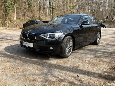 Gebraucht BMW 116 Sport Line 136 PS (100 kW) 2012 Schwarz Kleinwagen