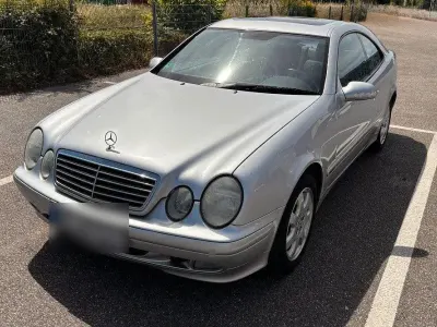 Gebraucht Mercedes CLK200 Elegance 163 PS (119 kW) 2001 Grau Cabrio