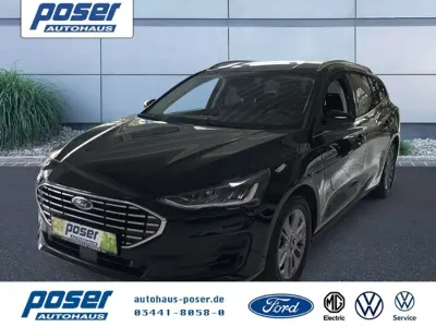 Neu Ford Focus Titanium X 155 PS (114 kW) 2026 Obsidianschwarz metallic Kombi