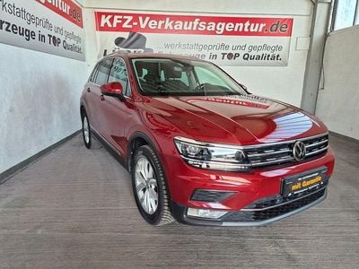 Gebraucht VW Tiguan Highline 179 PS (131 kW) 2017 Rot SUV