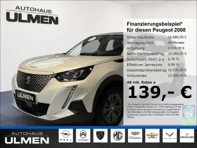 Second-hand Peugeot e-2008 Active 100 kW (136 CP) 2021 Alb SUV
