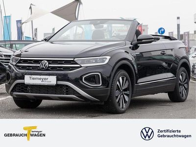 Gebraucht VW T-Roc Cabriolet Move 150 PS (110 kW) 2025 Deep black perleffekt/schwarz Cabrio