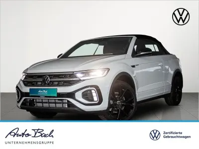 Gebraucht VW T-Roc Cabriolet R-line 150 PS (110 kW) 2025 Weiß Cabrio