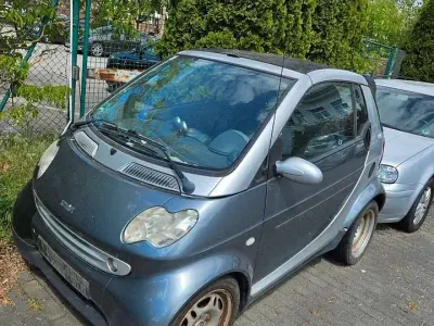 Usata Smart ForTwo Cabrio Passion 54 CV (39 kW) 2001 Argento Cabrio