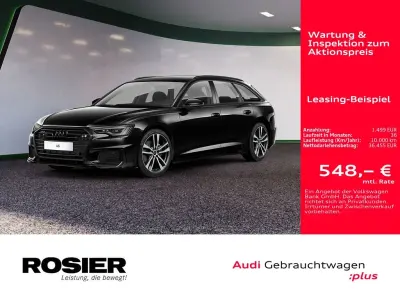 Gebraucht Audi A6 S-Line 204 PS (150 kW) 2021 Mythosschwarz metallic Kombi