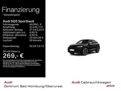 Gebraucht Audi SQ5 Sportback Ambiente 341 PS (250 kW) 2023 Mythosschwarz metallic SUV