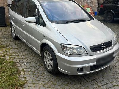 Gebraucht Opel Zafira OPC 147 PS (108 kW) 2004 Silber Van / Kleinbus