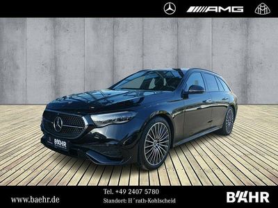 Gebraucht Mercedes E220 AMG 197 PS (144 kW) 2025 Lack obsidianschwarz Kombi