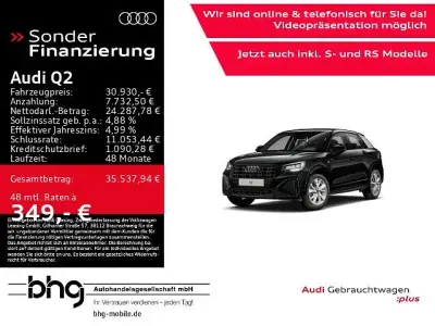 Gebraucht Audi Q2 S-Line 150 PS (110 kW) 2025 Schwarz SUV