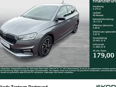 Gebraucht Skoda Fabia Monte Carlo 116 PS (85 kW) 2025 Graphitegrau metallic Kleinwagen