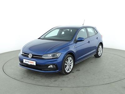 Blau Gebraucht 2019 VW Polo Highline Limousine | 17.330 € (Etwas zu teuer)