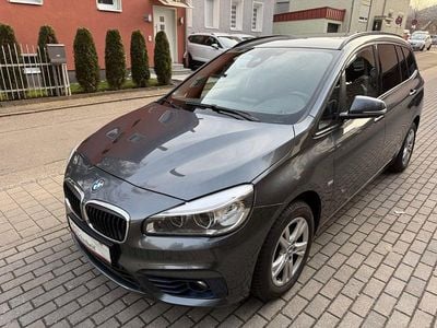 Gebraucht BMW 218 Gran Tourer Sport Line 136 PS (100 kW) 2016 Grau Van / Kleinbus