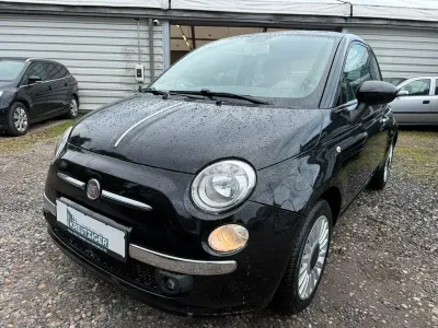 Gebraucht Fiat 500 Lounge 69 PS (50 kW) 2009 Schwarz Cabrio