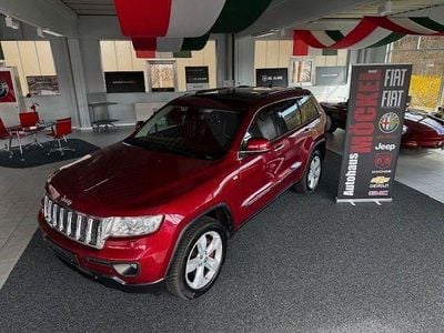 Second-hand Jeep Grand Cherokee Overland 241 CP (177 kW) 2012 Roșu SUV