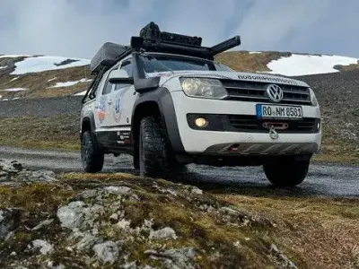 Gebraucht VW Amarok Individual 163 PS (119 kW) 2012 Rot Pickup