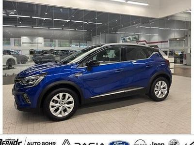 Gebraucht Renault Captur Intens 131 PS (96 kW) 2021 Ironblau metallic/dach black pearlschw (metallic) SUV