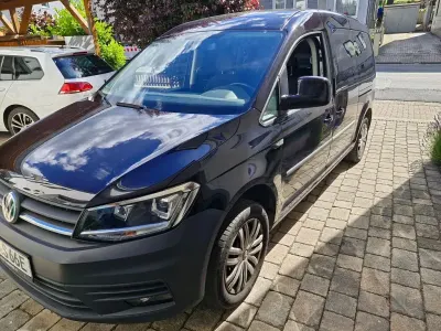 Gebraucht VW Caddy Maxi 83 kW (113 PS) 2020 Schwarz Van / Kleinbus