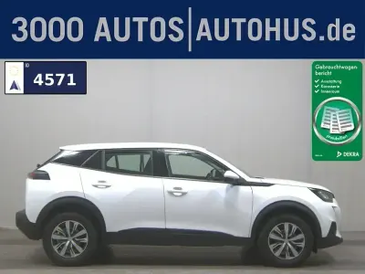 Brugt Peugeot 2008 Active 110 HK (80 kW) 2021 Hvid SUV