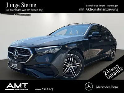 Gebraucht Mercedes E220 AMG line 197 PS (144 kW) 2025 Lack graphitgrau Kombi
