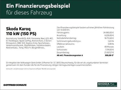 Schwarz Gebraucht 2022 Skoda Karoq Style SUV | 24.980 € (Fairer Preis)
